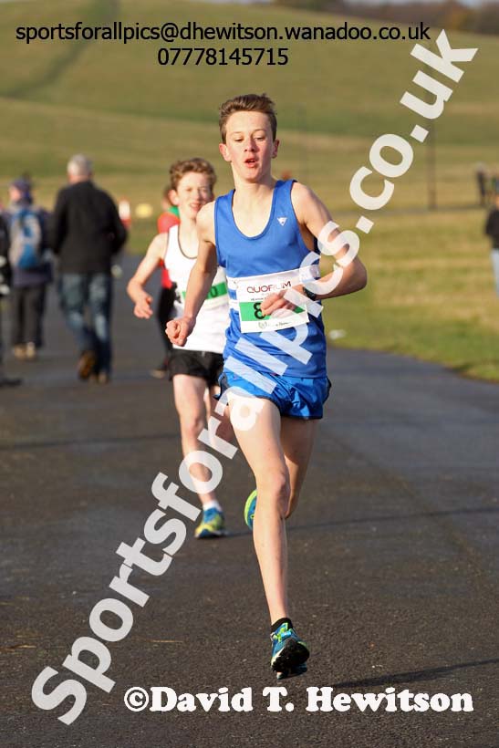 Boys and Girls under-15s, 2016 Heaton Memerial 10k Road Race. Photo: David T. Hewitson/Sports for All Pics